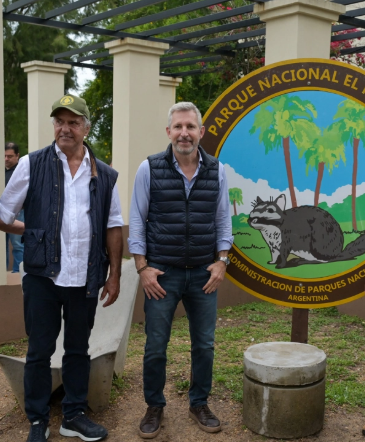 Frigerio y Scioli coincidieron en El Palmar: más turismo en los parques y el desafío de preservar lo que los hace únicos